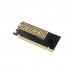 Conversor OEM ST529: PCIe 4.0 x16 para M.2 NVMe, Suporte Gen4/3/2, Instalação Fácil, 1x Slot M.2