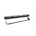 Painel de Conexões Phasak UTP Cat.6 24 Portas PU2424 Preto
