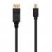 Cabo NanoCable DisplayPort Mini DP para DisplayPort, 2m, Preto, 3840x2400, 21,6 Gbps, 3D Cabo NanoCable DisplayPort Mini DP para DisplayPort, 2m, Preto, 3840x2400, 21,6 Gbps, 3D
