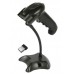 Leitor CBar. Ewent EW3431 Portátil 1D/2D, Wireless, 100m Alcance, Bateria 2000mAh