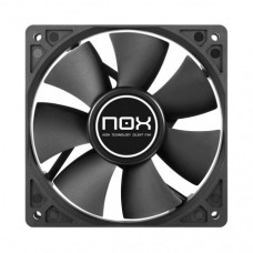 Ventoinha de Chassis NOX 120mm, 1000 RPM, 3 Pinos, Preto, para PC