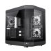 Caixa Gaming Gamemax Hype Black ATX, USB 3.0 e USB-C, com 3 Ventoinhas ARGB