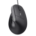Rato Trust Bayo II Ergonómico USB, 2400 DPI, Vertical, Preto