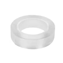 Fita OEM: Bi-adesiva, Gel PU, Transparente, 2x30mm x 3m, Reutilizável