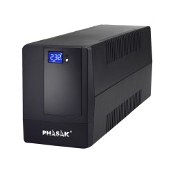 UPS Phasak Essential PH9410 1000VA, LCD Tátil, USB e RJ45 UPS Phasak Essential PH9410 1000VA, LCD Tátil, USB e RJ45