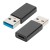 Adaptador USB-A para USB-C EWENT EW9650, 5 Gbps, 15W e Plug & Play