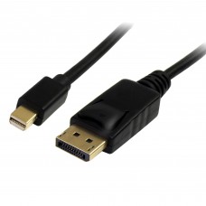 Cabo StarTech.com MDP2DPMM2M: Mini DisplayPort para DisplayPort 4K, 2m, Preto Cabo StarTech.com MDP2DPMM2M: Mini DisplayPort para DisplayPort 4K, 2m, Preto