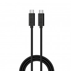 Cabo USB Ewent EC1045 USB-C para USB-C 1m 60W PD 10Gbps Cabo USB Ewent EC1045 USB-C para USB-C 1m 60W PD 10Gbps