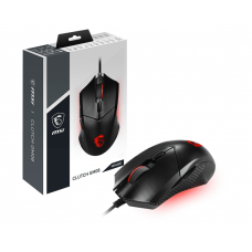 Rato MSI Clutch GM08 para Jogos, Ótico 4200 DPI, Ambidestro, USB