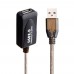 Cabo Ewent EW1013 Amplificador de Sinal USB 2.0 5m Preto