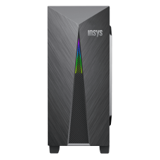 Computador Gaming INSYS R5-7600, RX7600, 8GB RAM, SSD 512GB, Win11