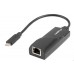 Adaptador de Rede USB-C para RJ45 Gigabit OEM LB2032, Externo