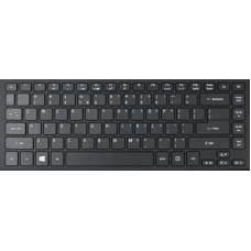 Teclado Clevo N240BU (PT) p/ Portátil - Teclado PT-PT, Acabamento em Plástico e Alumínio