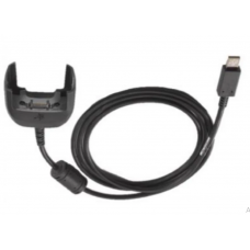 Cabo USB Zebra CBL-MC33-USBCHG-01 para PDA MC33: Carregamento Rápido, Preto, Comunicação USB
