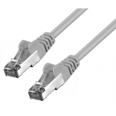 Cabo de Rede OEM Cat.6a S/FTP 3m Cinza - RJ45 Blindado