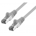 Cabo de Rede OEM Cat.6a S/FTP 3m Cinza - RJ45 Blindado