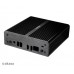 Caixa Akasa AK-ITX07M-BK NUC Fanless, Alumínio, Preto, Intel NUC Caixa Akasa AK-ITX07M-BK NUC Fanless, Alumínio, Preto, Intel NUC