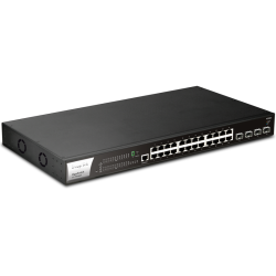 Switch Draytek VigorSwitch P2282x 24x Gigabit PoE+ e 4x SFP+ (10G) L2+