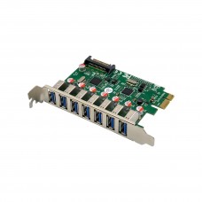 Placa de Expansão PCIe ST69 USB 3.0 x7