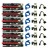 Pack 6x Adaptador Riser Card OEM PCIe x1 -> PCIe x16 USB 3.0/SATA - 60cm, 6 pinos