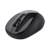 Rato Trust Basics 24658 Wireless 1600 DPI Ambidestro - Preto