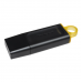 Pen USB Kingston DataTraveler Exodia 128GB USB 3.2, Tampa, Preto/Amarelo