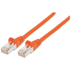 Cabo de Rede OEM Cat.6A S/FTP 0.25m Laranja - Conectividade Gigabit, AWG26/7