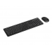 Teclado e Rato Asus CW100: Wireless, USB, Preto, Teclado Chiclete