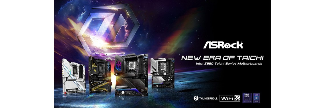 Entre na nova era da Taichi com as placas-mãe ASRock da série Z890