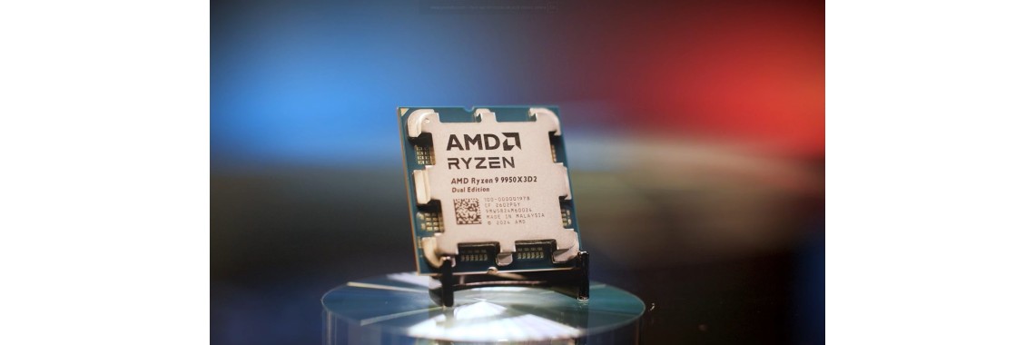 AMD lança Ryzen 9 9950X3D2 Dual Edition com tecnologia Dual 3D V‑Cache