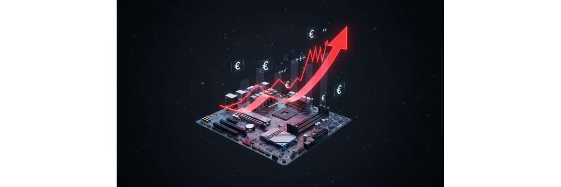 Motherboards poderão ficar significativamente mais caras já no terceiro trimestre de 2026 Motherboards poderão ficar significativamente mais caras já no terceiro trimestre de 2026