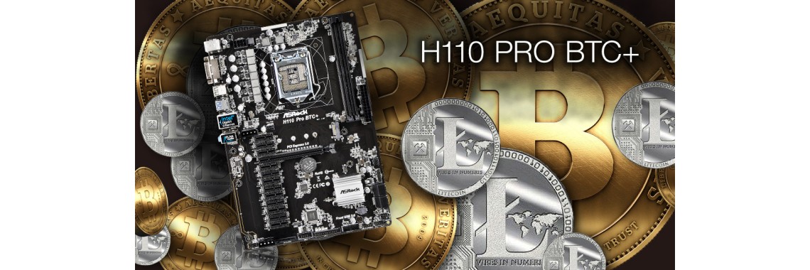 ASRock H110 Pro BTC+ Ethereum para minerar Bitcoins