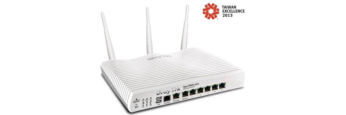 DrayTek Vigor2860ac (até 1300Mbps) já disponível