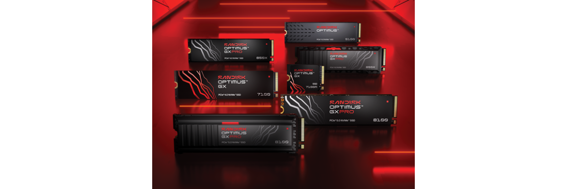 Sandisk revela a marca de produtos SSD SANDISK Optimus
