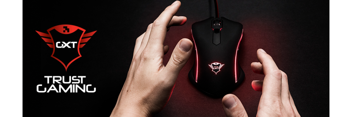 Rato ambidestro Pro Gaming com sensor de laser preciso