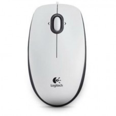 Logitech Raton B100 Optico Blanco 910-003360