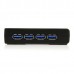 4 Port Black SuperSpeed USB 3.0 Hub 4 Port Black SuperSpeed USB 3.0 Hub