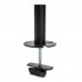 Kensington SmartFit Ergo Single Extended Monitor Arm - Kit de montagem - braço ajustável - para Monitor - aço com pintura em pó - preto - tamanho de tela: até 34