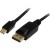 StarTech.com 3m Mini DisplayPort to DisplayPort 1.2 Cable DisplayPort 4k - Cabo DisplayPort - DisplayPort (M) para Mini DisplayPort (M) - 3 m - preto