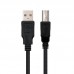 Cabo USB 2.0 Nanocable, USB-A para USB-B, 1,8m, Preto, 10.01.0103BK