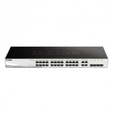 Switch D-Link DGS-1210-28P/E: Gigabit PoE+, 24 Portas PoE, 4 SFP Switch D-Link DGS-1210-28P/E: Gigabit PoE+, 24 Portas PoE, 4 SFP