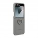 Capa Samsung Silicone Case M. Ring para Galaxy Z Flip6 - Cinza