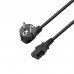 Cabo de Alimentação Ewent EW-190100-030-N-P: 3m, Universal, Preto