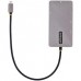 Dock Startech Usb-C Multiport 2x Hdmi 4k 100w Pd Tb3, Gige, 30cm
