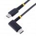 StarTech.com 6in (15cm) USB C Charging Cable Right Angle, 60W PD 3A, Heavy Duty Fast Charge USB-C Cable, USB 2.0 Type-C, Durable and Rugged Aramid Fiber, S20/iPad/Pixel - High Quality USB Charging Cord (R2CCR-15C-USB-CABLE) - Cabo USB - 24 pin USB-C StarTech.com 6in (15cm) USB C Charging Cable Right Angle, 60W PD 3A, Heavy Duty Fast Charge USB-C Cable, USB 2.0 Type-C, Durable and Rugged Aramid Fiber, S20/iPad/Pixel - High Quality USB Charging Cord (R2CCR-15C-USB-CABLE) - Cabo USB - 24 pin USB-C