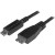 StarTech.com USB C to Micro USB Cable 0.5m - USB 3.1 Type C to Micro USB Type B Cable - Micro USB 3.1 to USB-C - Thunderbolt 3 Compatible (USB31CUB50CM) - Cabo USB - 24 pin USB-C (M) para Micro USB Tipo B (M) - USB 3.1 Gen 2 - 50 cm - preto - para P/