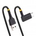 Cabo Startech USB-A para USB-C, 2m, Reforçado, 3A