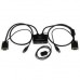 2 Port USB VGA Cable KVM Switch
