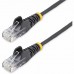 Cabo de Rede StarTech.com CAT6 - 3m, Preto, Slim