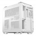 Caixa Asus TUF Gaming GT502 Horizon TG ARGB White: Midi Tower, ARGB, Branca, com 3 ventoinhas laterais